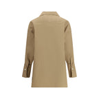 Darkpark Brown Cotton Shirt