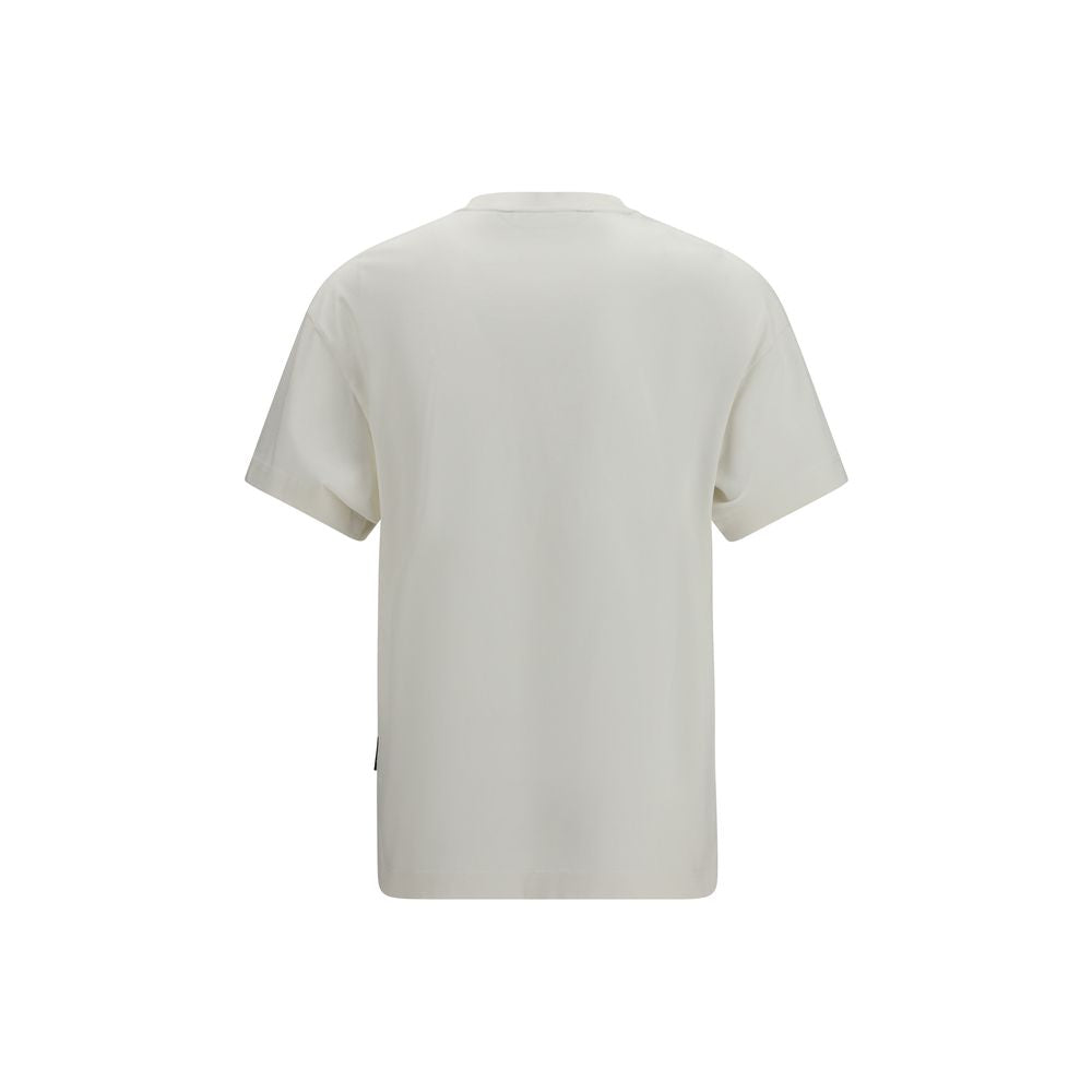 Palm Angels Beige Cotton T-Shirt