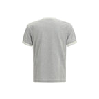 Ami Paris Gray Cotton T-Shirt