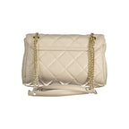 Mario Valentino Beige Polyurethane Women's Bag