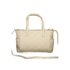 Mario Valentino Beige Polyurethane Women Handbag
