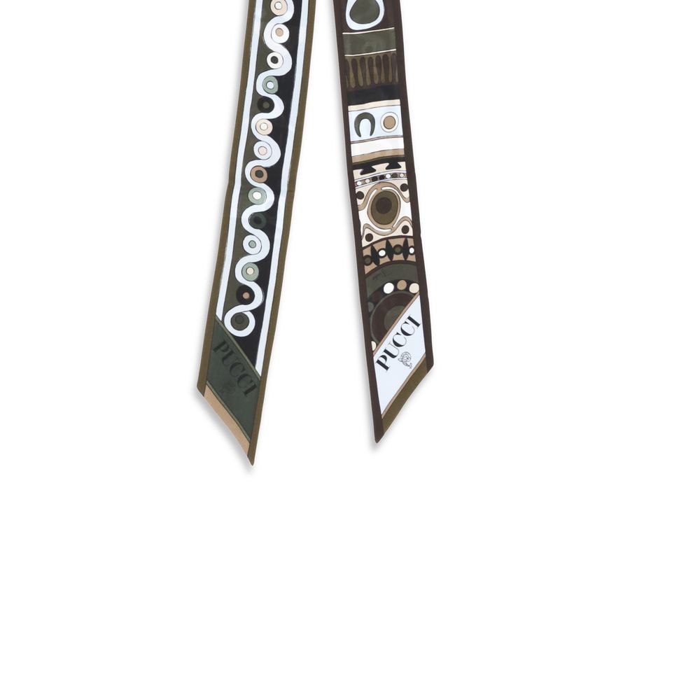 Emilio Pucci Multicolor Silk Scarf
