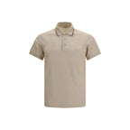 Burberry Beige Cotton Polo Shirt
