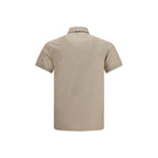 Burberry Beige Cotton Polo Shirt