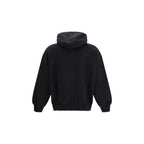 Balenciaga Black Cotton Sweatshirt