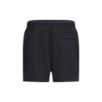 Represent Black Fabric Shorts