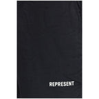 Represent Black Fabric Shorts