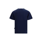 Palm Angels Blue Cotton T-Shirt