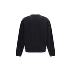 Palm Angels Black Cotton Sweatshirt