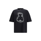 Palm Angels Black Cotton T-Shirt