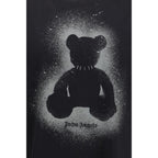 Palm Angels Black Cotton T-Shirt