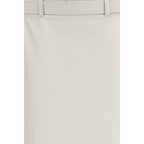 RIER Gray Cotton Long Skirt
