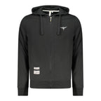 Accademia Militare Black Cotton Men's Hoodie