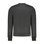 Accademia Militare Black Cotton Men's Sweatshirt