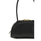 Miu Miu Black Calf Leather Bos Taurus Shoulder Bag