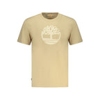 Timberland Beige Cotton Men Shirt