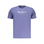 Pepe Jeans Blu Cotton Men T-Shirt