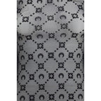Marine Serre Black Polyamide Pattern Shirt