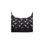 Marine Serre Black Polyamide Sport Bra