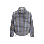 Burberry Blue Polyester Shell Jacket