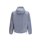 Burberry Blue Polyester Shell Jacket