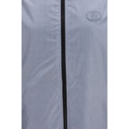 Burberry Blue Polyester Shell Jacket
