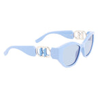 Karl Lagerfeld Blue Injected Sunglasses