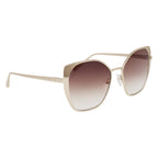 Longchamp Gold Metal Sunglasses