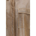 Brunello Cucinelli Brown Denim Shirt