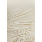 Magda Butrym Beige Cotton T-Shirt