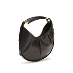 Saint Laurent Brown Calf Leather Bos Taurus Shoulder Bag