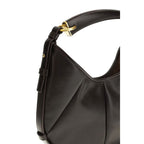 Saint Laurent Brown Calf Leather Bos Taurus Shoulder Bag
