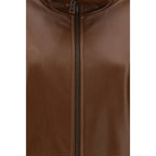 Balenciaga Brown Lamb Leather Clothing