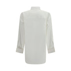 Balenciaga White Cotton Dress Shirt