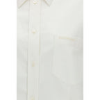 Balenciaga White Cotton Dress Shirt