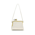 Jacquemus White Lamb Ovis Aries Aries Clutch Bag