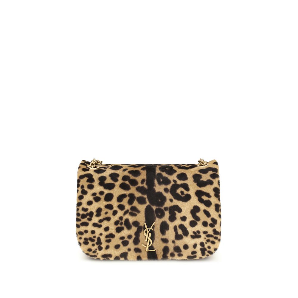 Saint Laurent Multicolor Horsehair Shoulder Bag