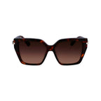Ferragamo Brown Acetate Sunglasses