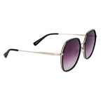 Longchamp Gold Metal Sunglasses