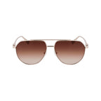 Longchamp Gold Metal Sunglasses