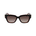 Longchamp Brown Acetate Sunglasses