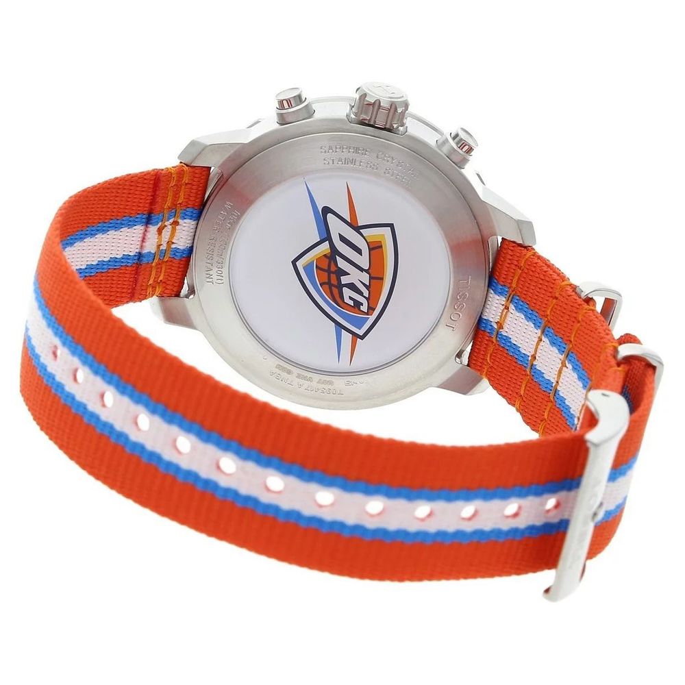 Tissot Orange Nylon Sport Watch
