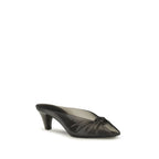 Chloé Gray Rubber Mules