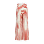 Forte_Forte Multicolor Cotton Casual Pants