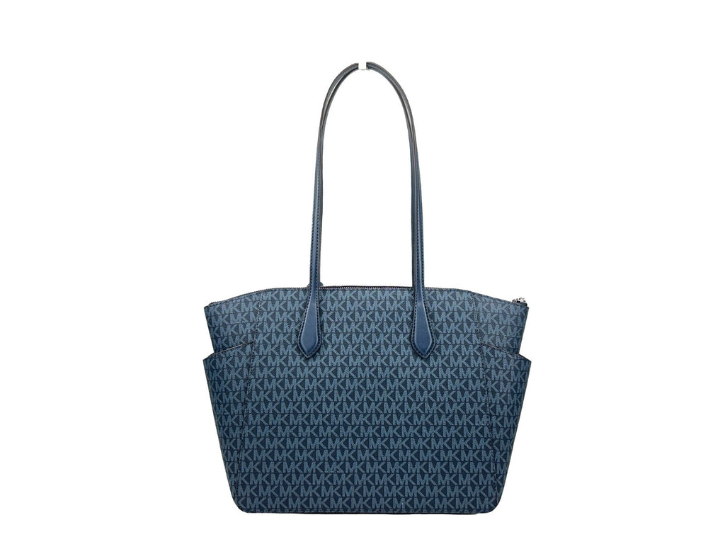 Michael Kors Marilyn Medium Signature Tote Bag Purse