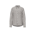 Street One Brown Linen Blouse