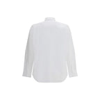 Comme Des Garçons Play White Cotton Dress Shirt