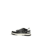 Amiri Black Calf Leather Bos Taurus Low Top Sneakers