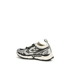 Off-White Multicolor Polyethylene Athletic Sneakers