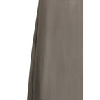 Rick Owens Gray Silk Casual Dress